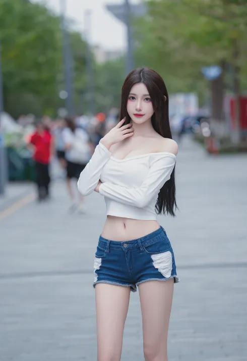 ai美女视频一键制作教程，用AI做性感小姐姐街拍短视频