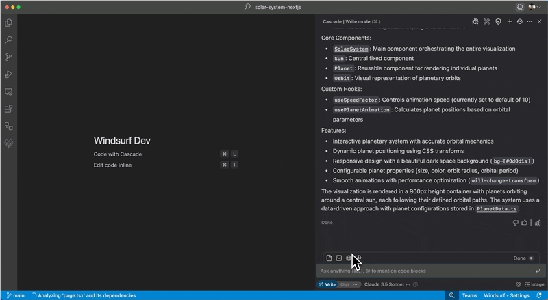 Windsurf Editor Demo.gif