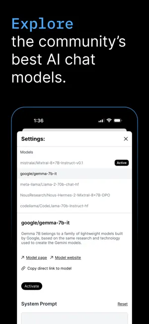 HuggingChat APP