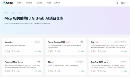 国内MCP服务资源导航网站推荐 AIbase让你少走90%弯路